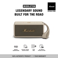 [OFFICIAL] MARSHALL MIDDLETON CREAM 1 year warranty + Free shipping (bluetooth speaker, portable speaker, portable bluetooth speaker, wireless speaker, speaker bluetooth) [1 Year Warranty + Free Shipping]