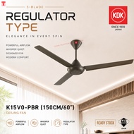 KDK Brown Ceiling Fan Regulator K15V0-PBR 60 / Kipas Siling KDK