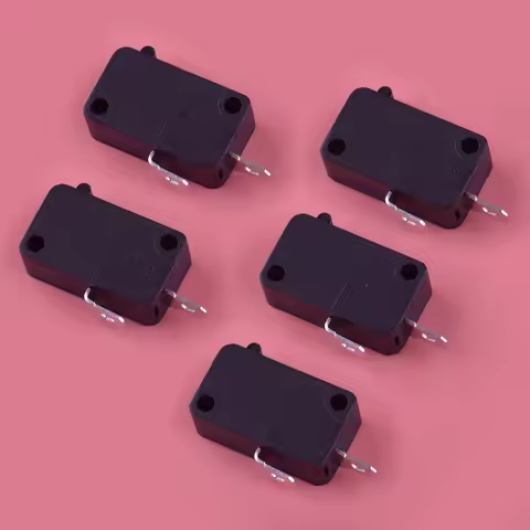 5Pcs Micro Switch 2Pins for Air Fryer XL Power XL Vortex KW7-0 16A 125V Kitchen Microwave Oven Weldi