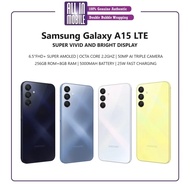 [Malaysia Set] Samsung Galaxy A15 LTE | A15 5G | A25 5G (256GB ROM | 8GB+8GB RAM) Official 1 Year Wa