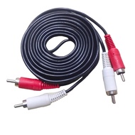 Kabel rca to rca ( 2-2 ) kabel audio 2 rca to 2rca 1.5m/3m/5m