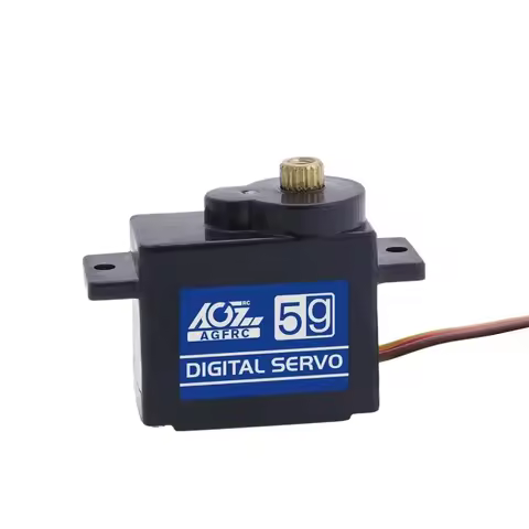 AGFRC B05CLS 0.075S Fast Speed Metal Gears Coreless Motor 5g Micro Digital Servo for 1/28 RC Car WLt