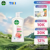 SỮA TẮM DETTOL ONZEN DƯỠNG DA ĐÀO & PHÚC BỒN TỬ 950G/CHAI