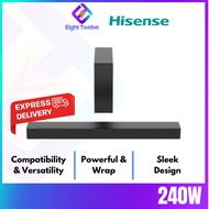 [Express Delivery] Hisense 2.1 Channel Speakers / Soundbar / Dolby Digital / DTS Virtual X / Bluetoo