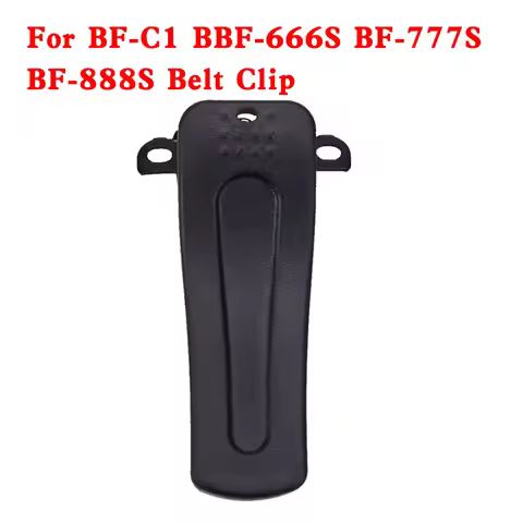 BaoFeng BF-666S BF-777S BF-888S Two Way Radio Belt Clip for Retevis H777 Walkie Talkie Back Clamp Ac