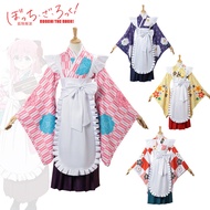 BOCCHI THE ROCK Kimono Gotoh Hitori Ijichi Nijika Yamada Ryo Kita Ikuyo Cos Costume Full Set Anime C