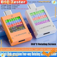 YELGIYE DC Power Meter, Digital Display Type-C Input USB Charger Tester, Fast DC 4.5-50V Bidirection