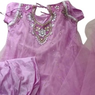 Ready-Made Indian Traditional Ethnic Wear Kids' Dress - 3-Layer Design