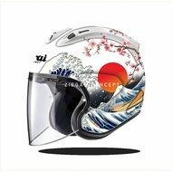 Water Slide Decal Arai Sakura Fuji Custom Design
