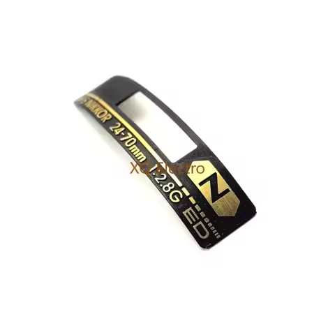 New 24-70 mm for Nikon AF-S Nikkor 24-70mm 1:2.8G ED F/2.8 G Lens LOGO Nameplate Label Camera Replac