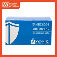 [CLEARANCE] [EXP:06/2026] Medicos 3 Ply Surgical Face Mask (Box 50S)