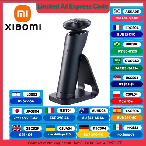 XIAOMI MIJIA S700 Electric Shaver Trimmer For Men Triple Blade Razor Shaving Beard Machine Dry Wet B