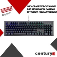 COOLER MASTER CK550 FULL RGB MECHANICAL GAMING KEYBOARD (BROWN SWITCH)