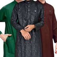 MEN'S GAMIS MEN'S ROBE MUSLIM ROBE FOR ADULT MEN BSHAN EMBOSED