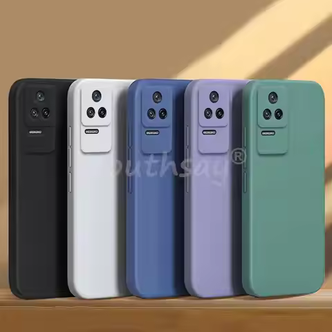 For Xiaomi POCO F4 Case For POCO F5 Pro F4 M4 Pro X4 Pro C40 M5 M5S X5 Pro Case Silicone TPU Protect