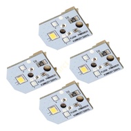 karct_ Pack of 4 Replacement LED Bulbs for WR55X11132 WR55X25754 WR55X30602 WR55X26486 Refrigerator 