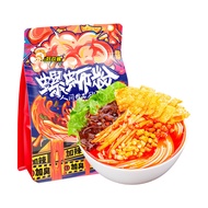 Haohuan Snail Noodles Original Flavor 0g Spicy Stinky 400g Screw Noodles Instant Instant Noodles Sna