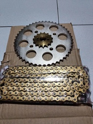 heavy duty sprocket set 15x47tx428h fit to cbr 150r v2-v3,cb150r streetfire