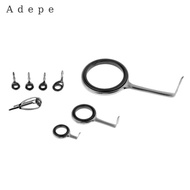 Adepe Fishing Rod Guide Ring Rod Repair Tip Tops Circle Pole Repair Set Boat