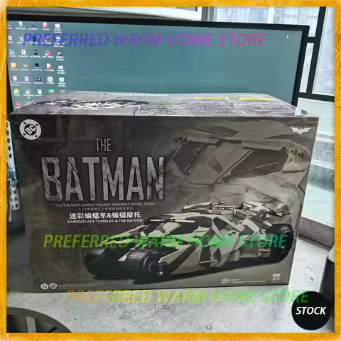 In Stock MODOKING The Dark Knight Batman Camouflage THE TUMBLER & THE BATPOD Assembling Movable Mode