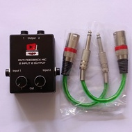Alat Anti Feedback Mic 2 Input 2 Output