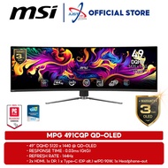 MSI MPG 491CQPX QD-OLED 49" CURVED GAMING MONITOR (49“ QD-OLED DQHD / 0.03MS 240HZ / AMD FREESYNC / 