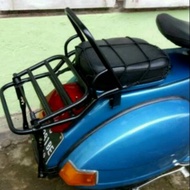 Madrid back rack. Vespa PX EXCEL EXCLUSIVE SUPER Etc. Vespa classic. Vespa accessories