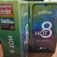 Infinix Hot 8 Ram 4/64 Handphone 4G Lte Murah Smartphone Android Murah Terlaris,Termurah,Bergaransi,