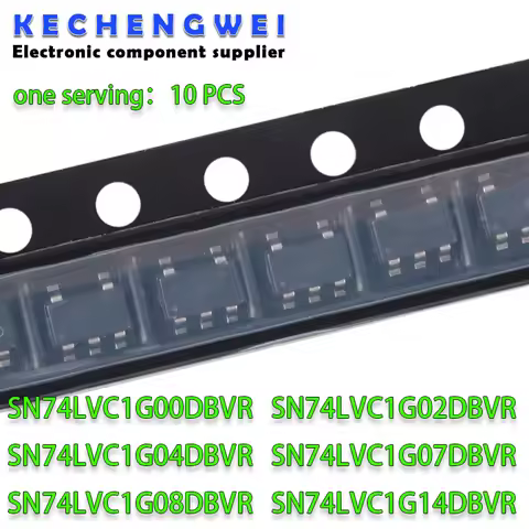 10Pcs SN74LVC1G00DBVR 74LVC1G00 SOT23-5 SN74LVC1G02DBVR SN74LVC1G04DBVR SN74LVC1G07DBVR SN74LVC1G08D