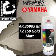 Yamaha FZ150 Engine Cover Warna Gold Matt Effect Spray