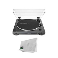 Audio-Technica AT-LP60XBT-BK Fully Automatic Bluetooth Belt-Drive Turntable Bundle with Hyperion Vac