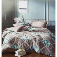 cadar queen with comforter silver colour queen bedsheet with comforter 7 in 1 set