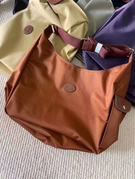 100% genuine longchamp le pliage hobo bag waterproof nylon messenger bag  shopping bag shoulder bag 