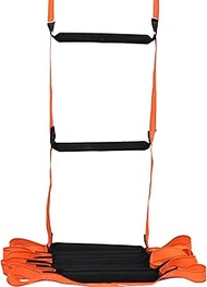 9.8ft Fire Escape Ladder Emergency Fire Ladder Training Soft Ladder Jump Grid Ladder Reusable Window