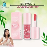 TEN TWENTY Liquid Blush Pop for a Natural Glow Long Lasting 4 Colors