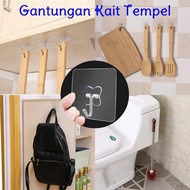 Gantungan Tempel Kait Tanpa Paku Suction Hook Dinding Keramik Tembok D