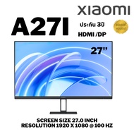 จอมอนิเตอร์ Xiaomi  G27i หน้าจอคอม จอเล่นเกมส์ Gaming Monitor (IPS 165Hz) A22I 75HZ IPS 3Y