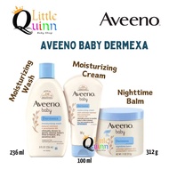 AVEENO Baby Dermexa Moisturizing Wash Lotion Balm - aveeno baby sensitive skin eczema