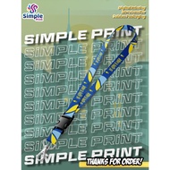 Print full print and full color lanyardTALI
