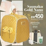 Sauna Gold Nano with Nanotech Steamer💯Original Saunaku