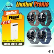 Awei H18 Sport Smart Watch 1.43 Inch AMOLED HD Screen Bluetooth Calling Outdoor Heart Rate Fitness W