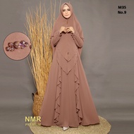 M35-9 Gamis Syari NMR BY NAMIRA PREMIUM
