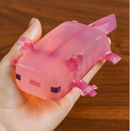 Cute Squishy Axolotl - Slow Rebound Anti-Stress Toy Soft & Flexible/ - Suitable for Anxiety & Minecr