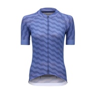 Jersey Sepeda Wanita Satuan (Bukan Set) - Baju Celana Olahraga Bersepeda Roadbike Hitam Biru Ungu Im