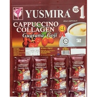 Kopi Yusmira Cappucino Collagen PLUS Ekstrak Guarana Goji