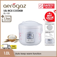 Aerogaz EL-120 1.0L Rice Cooker