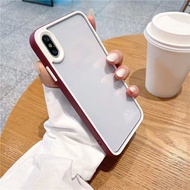 Simple transparent Shockproof Casing For IPhone 7 Plus 8 Plus x xr xs max 12 11 Pro Max 14 13 Pro Max Acrylic Hard phone Case