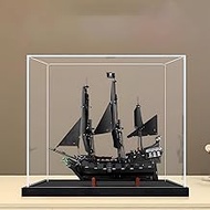 Acrylic display box for lego 10365 Captain Jack Sparrow's Pirate Ship model, building block acrylic