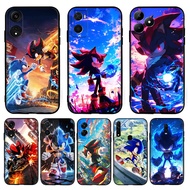 for OPPO A5i Pro A5 A5X 【O-6】Cartoon cool anime Sonic the Hedgehog Casing 6Y2 Black TPU Soft Silicon