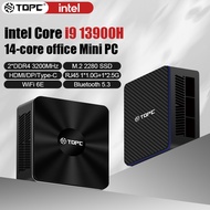 MINI PC Intel Core i9 13900H DDR5 M.2 2280 Windows 11 Pro Dual LAN Office Desktop Gaming PC 1 Year W